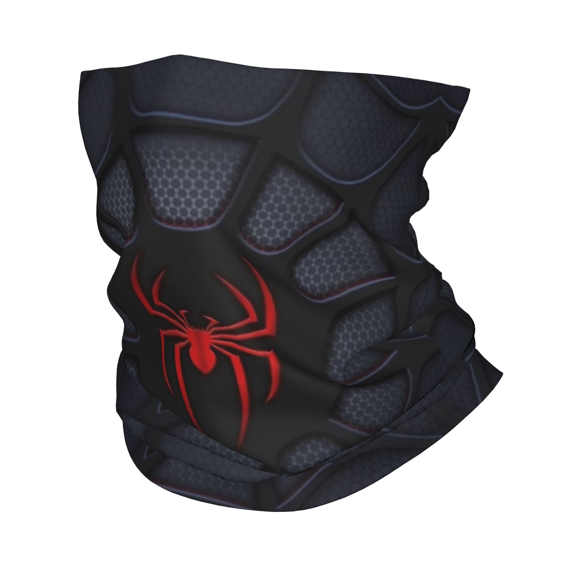 Neck Warmer Tube - ผ้าคาดศีรษะและผ้าพันคอแบบหลอดลายใยแมงมุม สำหรับฤดูหนาว เหมาะสำหรับผู้หญิงและผู้ชาย ใช้สำหรับเดินป่า ปั่นจักรยาน ลายการ์ตูนสัตว์น่ารัก