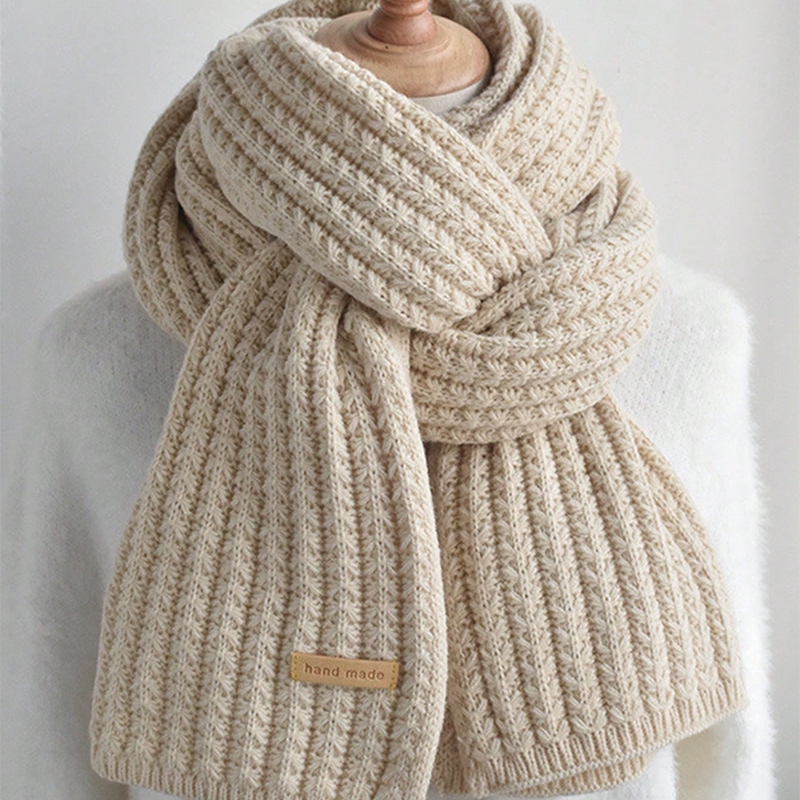 ผ้าพันคอไหมแคชเมียร์ถักหนา อุ่ - Muffler Men Wool บทวิจารณ์และราคา