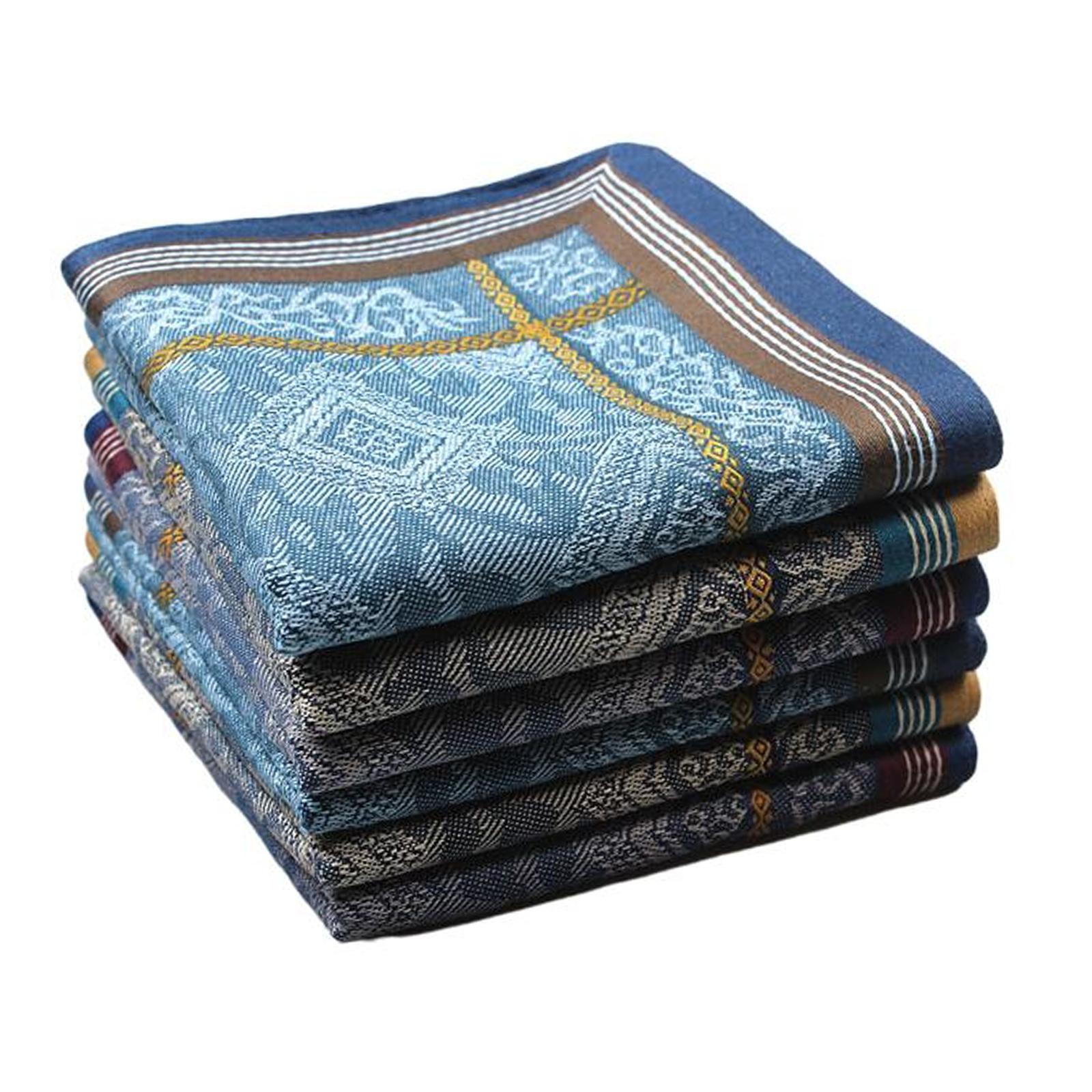 ผ้าเช็ดหน้าสำหรับผู้ชาย 3 ผืน  - Handkerchief Cotton Men บทวิจารณ์และราคา