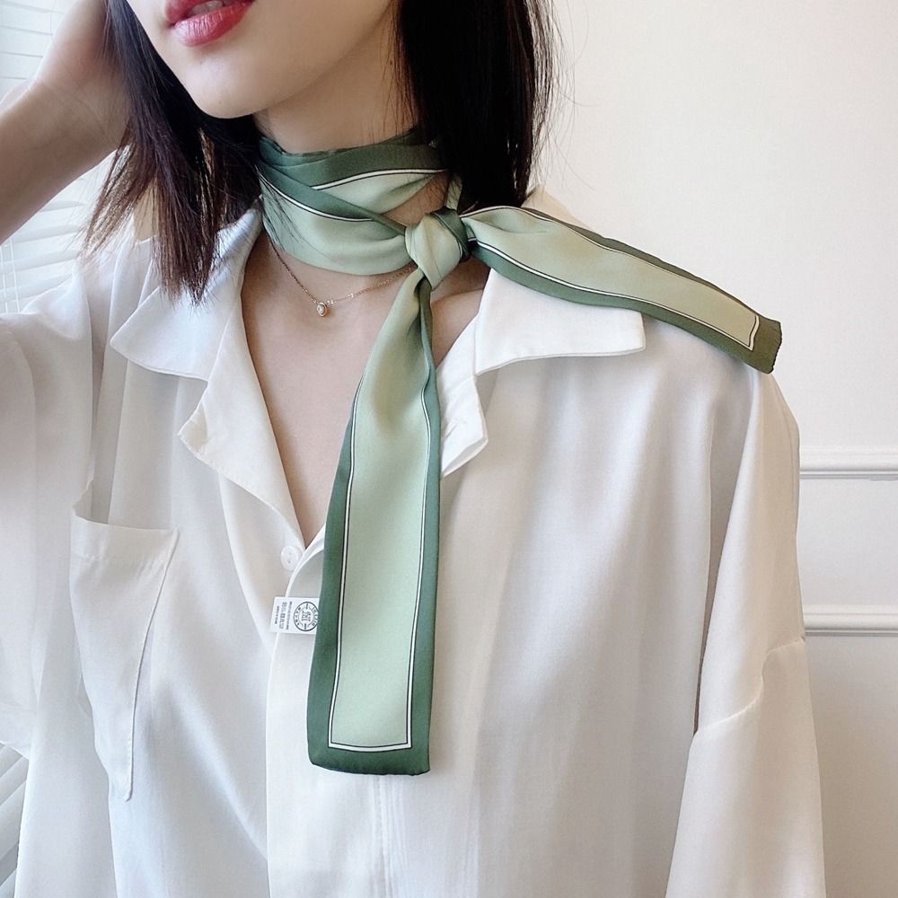 ผูกริบบิ้นที่คาดผมผ้าพันคอลายพ - Silk Tie Striped บทวิจารณ์และราคา