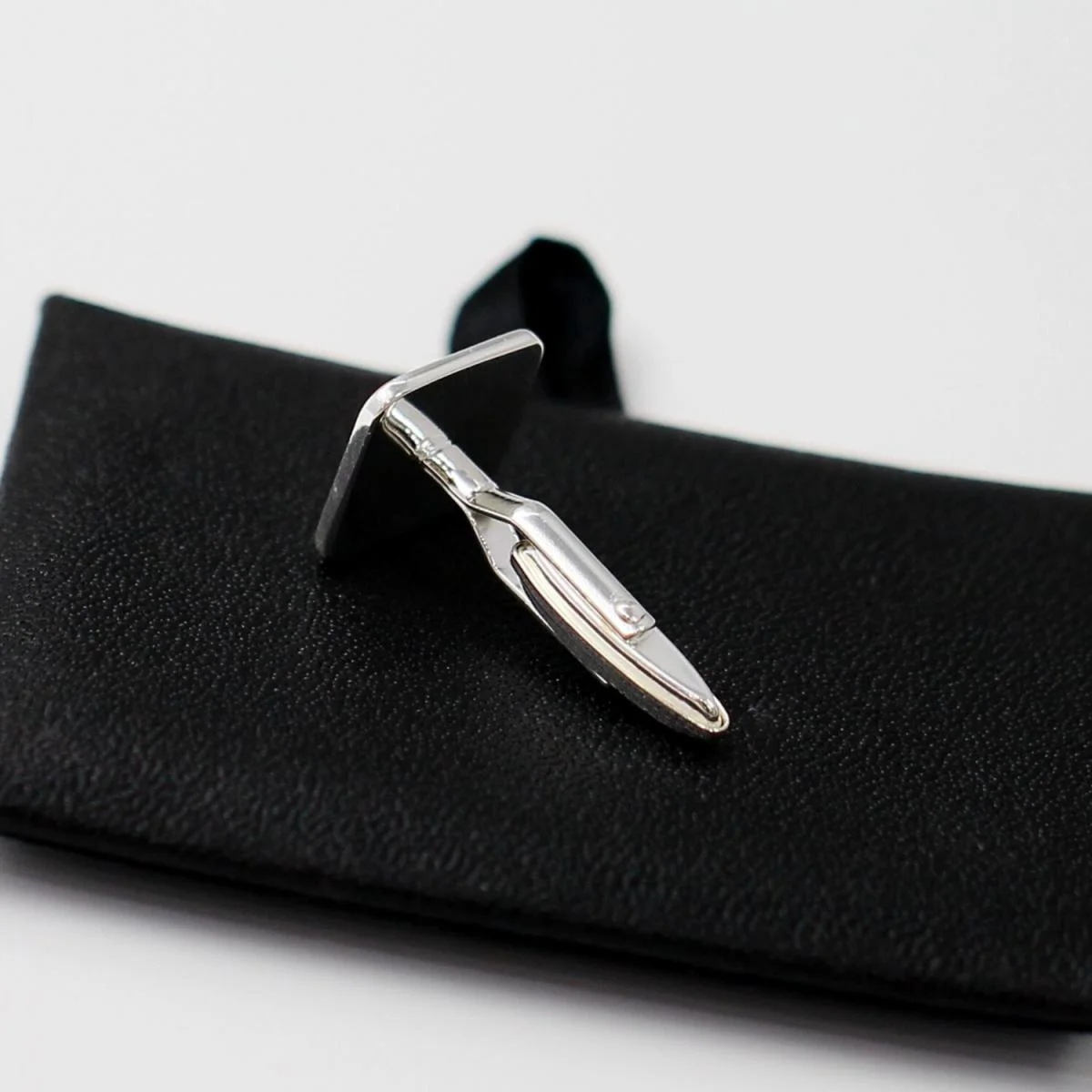 Beadnice 2 ชิ้น 925 เงินสแควร์ - Tie Clip Silver บทวิจารณ์และราคา