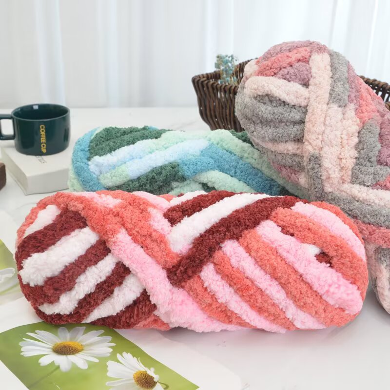 ไหมพรมหางแมว, ไหมพรมเส้นหนาพิเ - Woven Scarf Blanket บทวิจารณ์และราคา