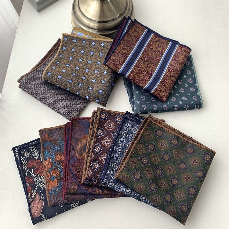 ผ้าเช็ดหน้าสำหรับผู้ชาย ผ้าเช็ - Pocket Square Set บทวิจารณ์และราคา