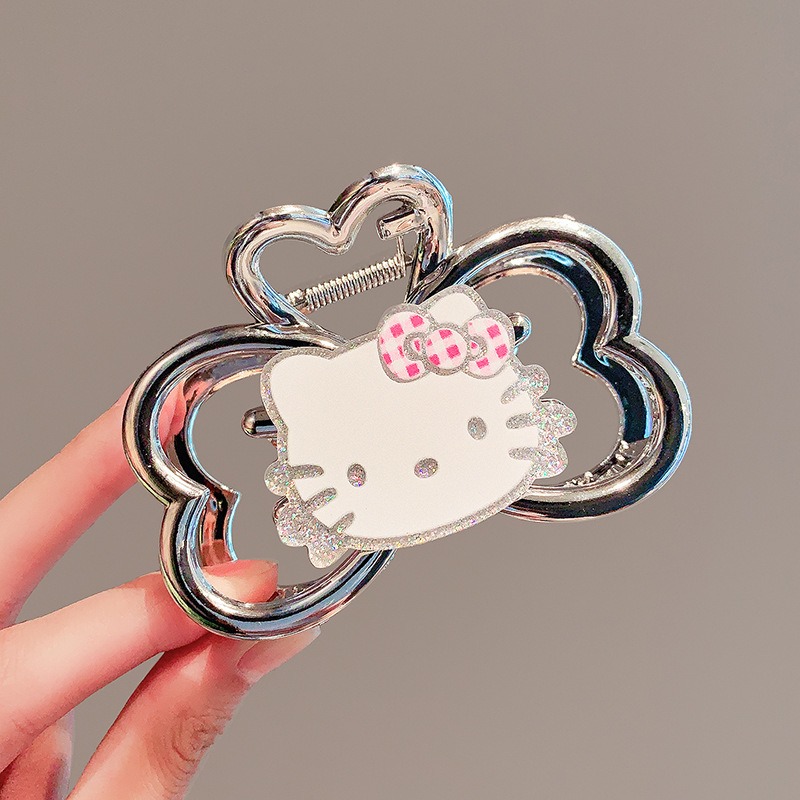 กิ๊บหนีบผมรูปฉลามลายเฮลโล คิตต - Tie Clip Silver บทวิจารณ์และราคา