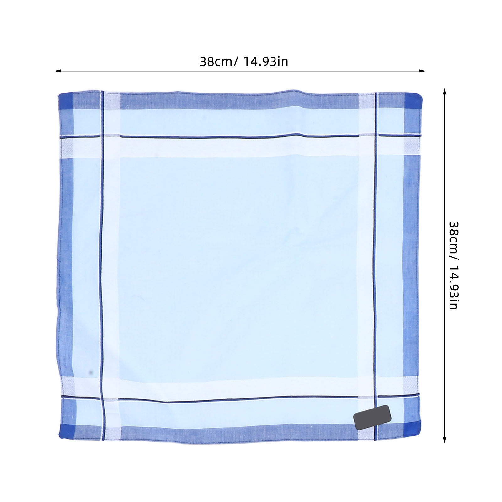 ผ้าเช็ดหน้าผู้ชาย 12 ชิ้น ผ้าฝ - Handkerchief Cotton Men บทวิจารณ์และราคา