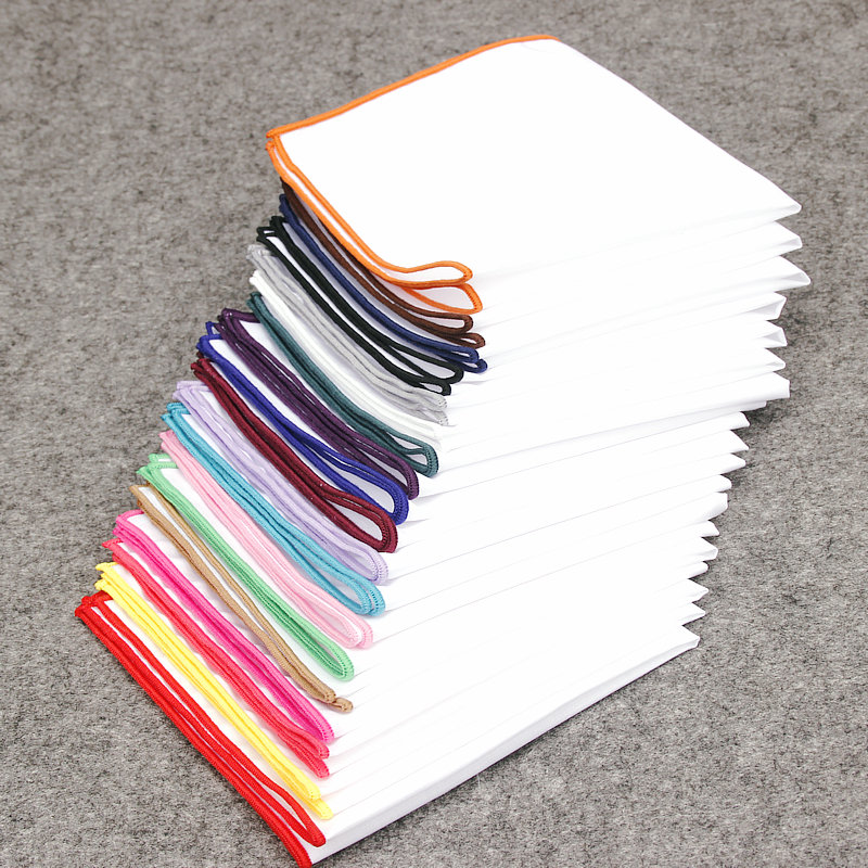2018 แฟชั่นบุรุษผ้าฝ้ายสีขาวผ้ - Handkerchief Cotton Men บทวิจารณ์และราคา