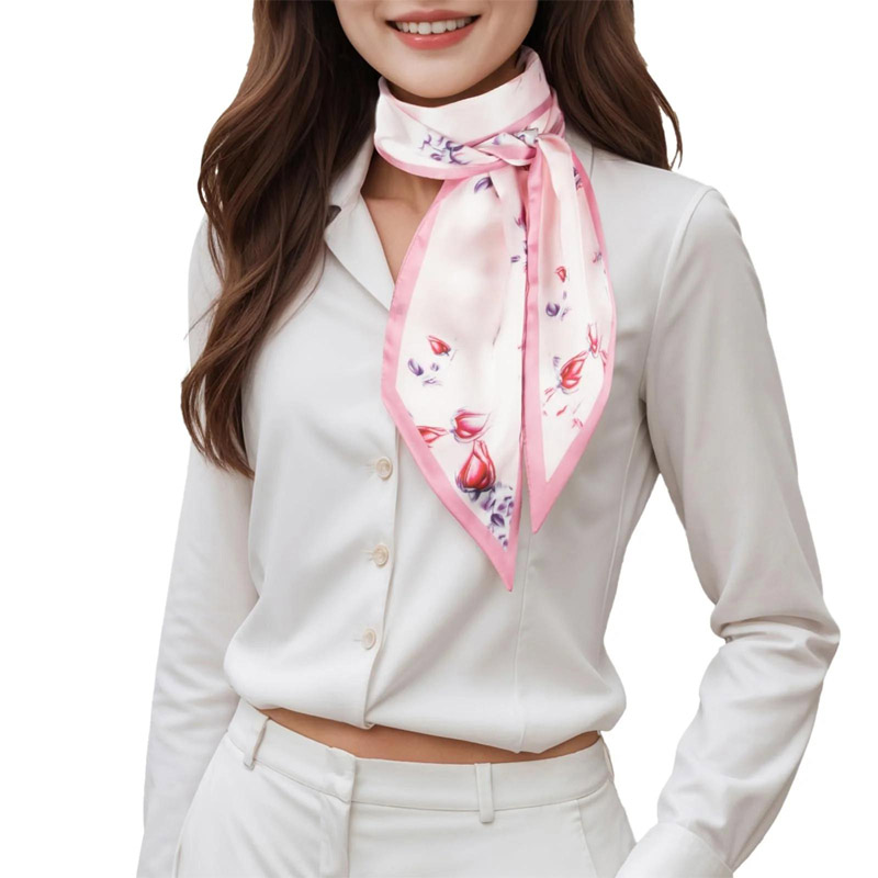แฟชั่นลายริบบิ้นผมผ้าพันคอผู้ห - Silk Tie Striped บทวิจารณ์และราคา