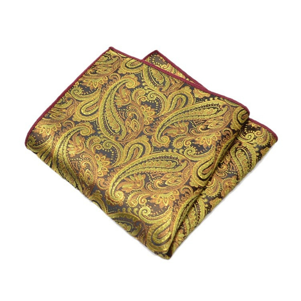 25ซมชุดผ้าเช็ดหน้าลายทางผ้าโพล - Pocket Square Set บทวิจารณ์และราคา