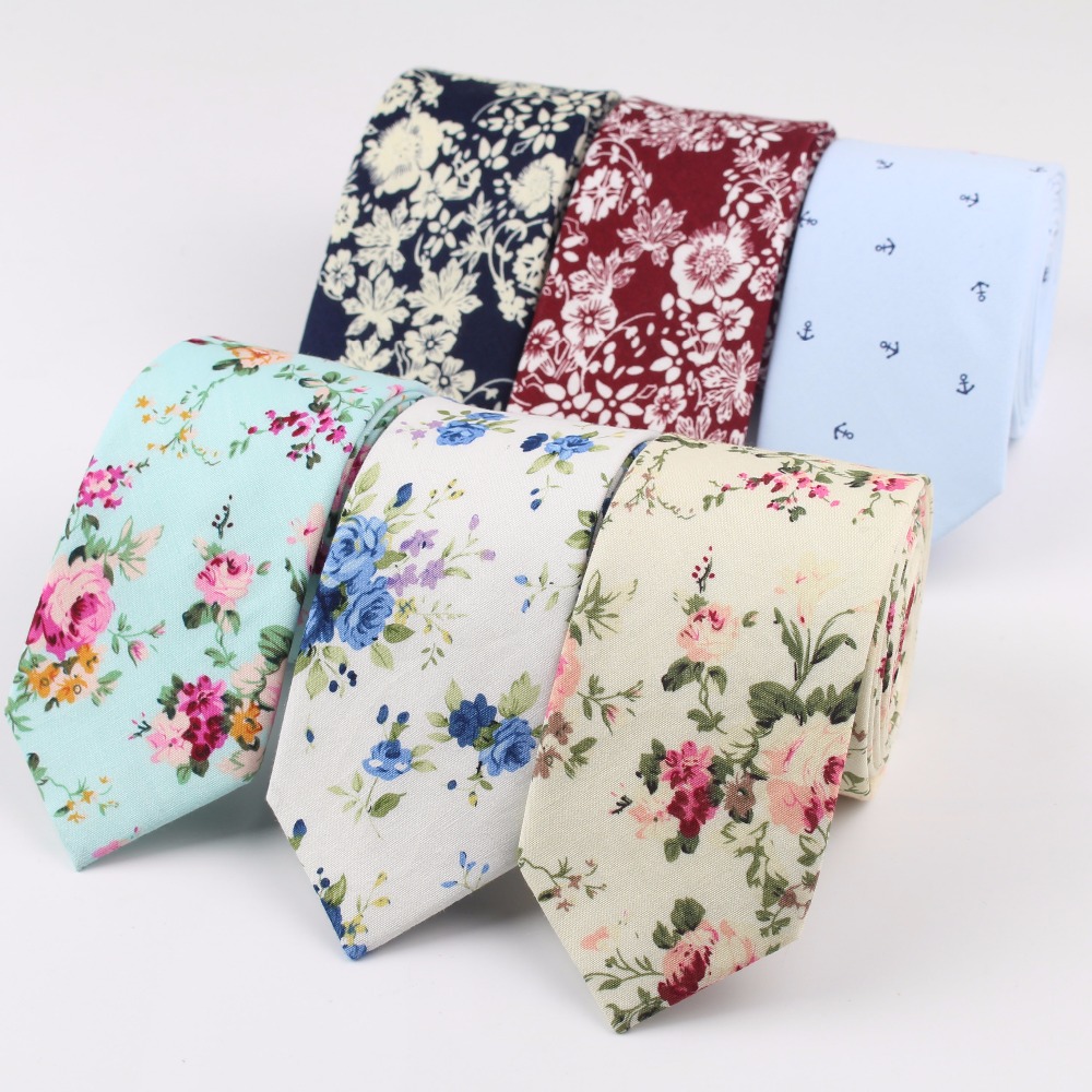 ผ้าฝ้ายผู้ชายที่มีสีสัน Tie ผู - Skinny Tie Men บทวิจารณ์และราคา