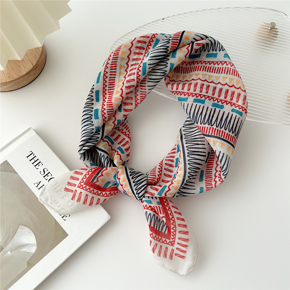 แฟชั่นผ้าพันคอผ้าฝ้ายผู้หญิงดอ - Bandana Cotton บทวิจารณ์และราคา
