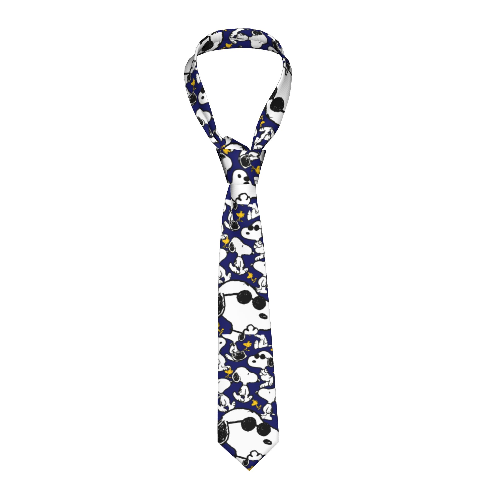 เนคไทลายสนูปปี้และวูดสต็อก แบบ - Skinny Tie Men บทวิจารณ์และราคา