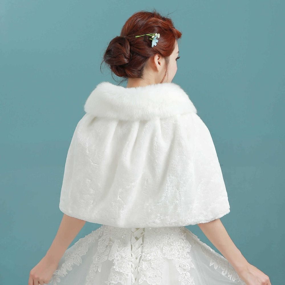 ผ้าคลุมไหล่สำหรับผู้หญิงสีขาวส - Stole Wedding Shawl บทวิจารณ์และราคา
