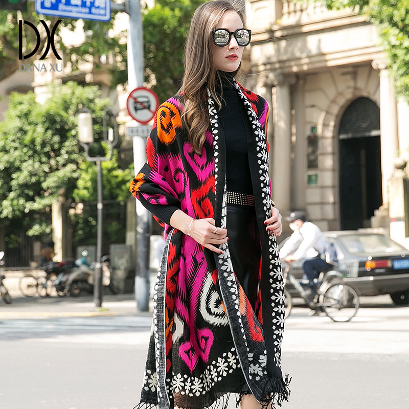 แฟชั่นผ้าพันคอและผ้าคลุมไหล่ผู - Pashmina Wrap Large บทวิจารณ์และราคา