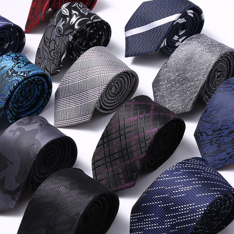 หรูหราผอม 6 ซม.เนคไทบุรุษสําหร - Skinny Tie Men บทวิจารณ์และราคา