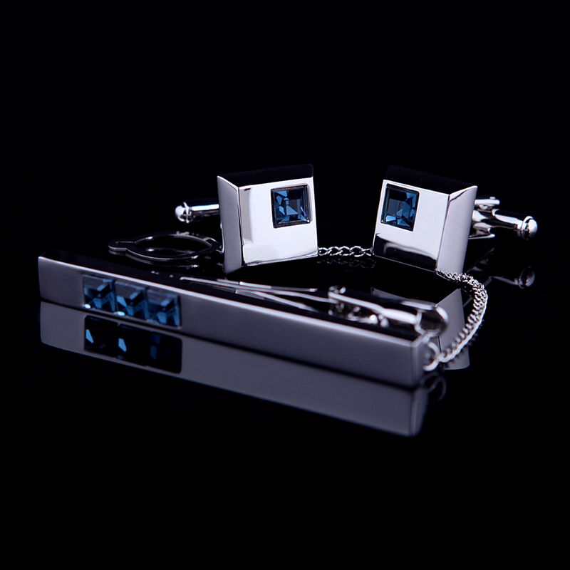 KFLK คุณภาพสูง Cuff Links เนคไ - Tie Bar Set Gift บทวิจารณ์และราคา