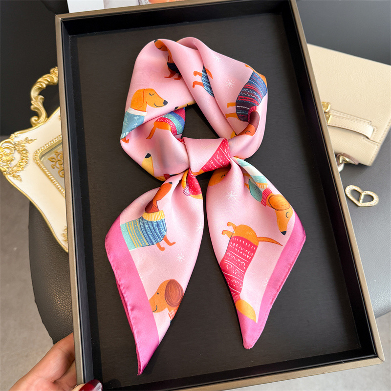 ผ้าพันคอแฟชั่นลายสุนัขพันธุ์ไว - Face Scarf Mask บทวิจารณ์และราคา