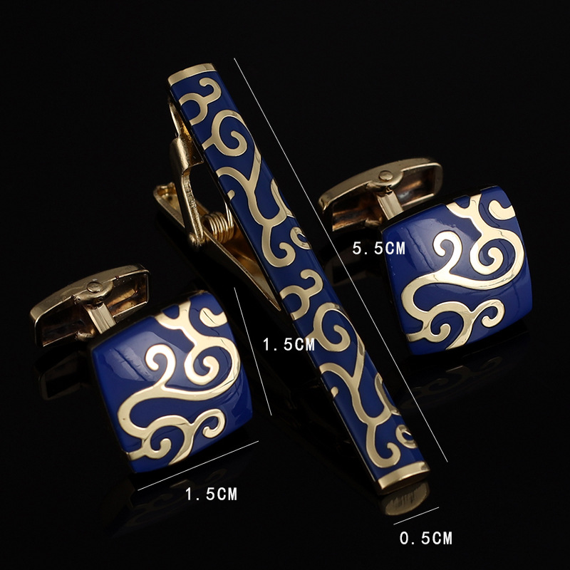 Mens Ties Cufflinks ชุดอุปกรณ์ - Tie Bar Set Gift บทวิจารณ์และราคา