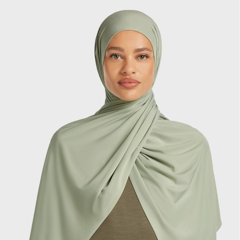 ผ้าคลุมศีรษะฮิญาบแบบน้ำหนักเบา - Head Wrap Turban บทวิจารณ์และราคา
