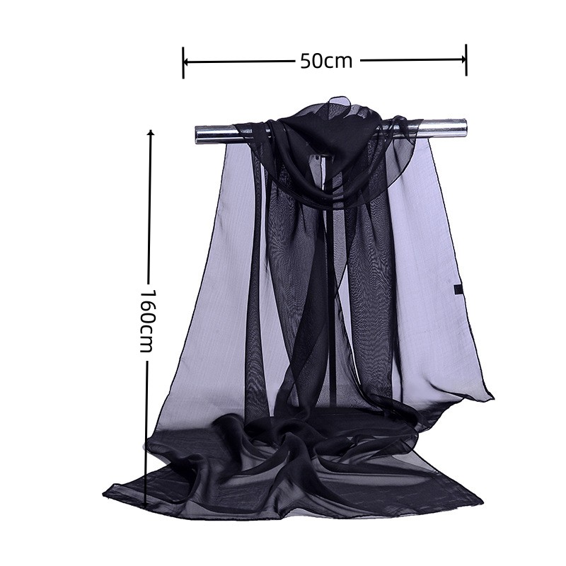 160*50 ซม.สีขายจําลองผ้าไหมชีฟ - Silk Tie Striped บทวิจารณ์และราคา