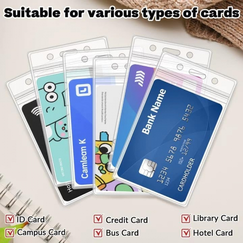 ที่ใส่บัตรพลาสติก 50 ชิ้น, ที่ - Lanyard Badge Holder บทวิจารณ์และราคา